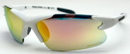 Rawlings Youth Sunglasses White W/ Orange Mirror