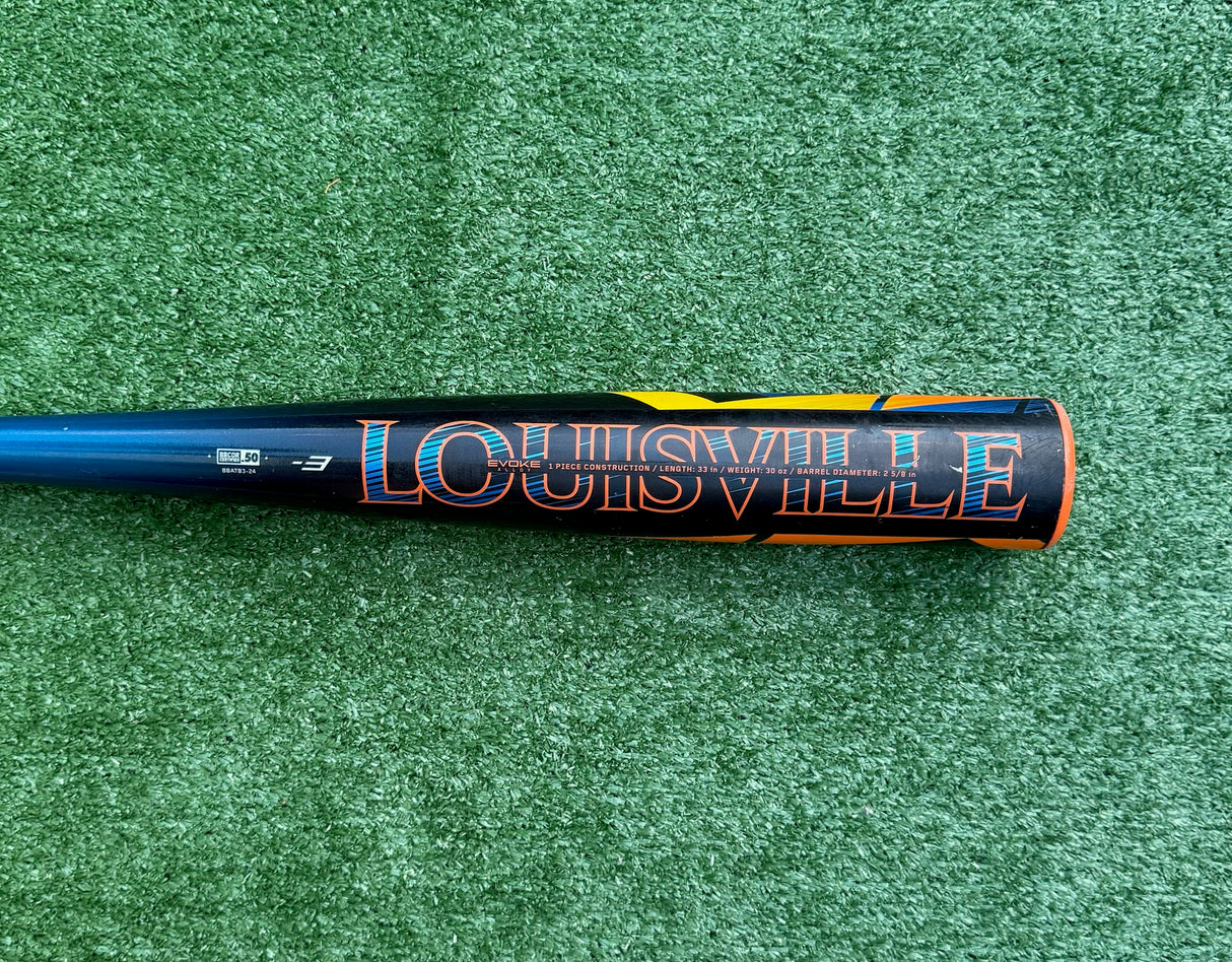 Used 2024 Louisville Slugger Atlas 33/30 BBCOR Certified Drop 3
