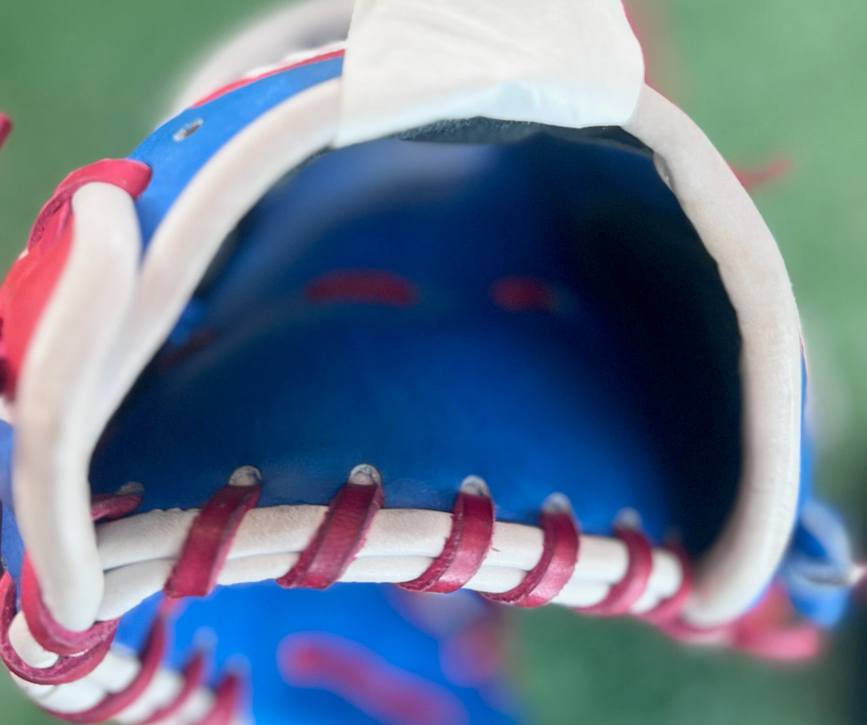 Used Wilson A2000 'MERICA 13in Slow Pitch Softball Glove