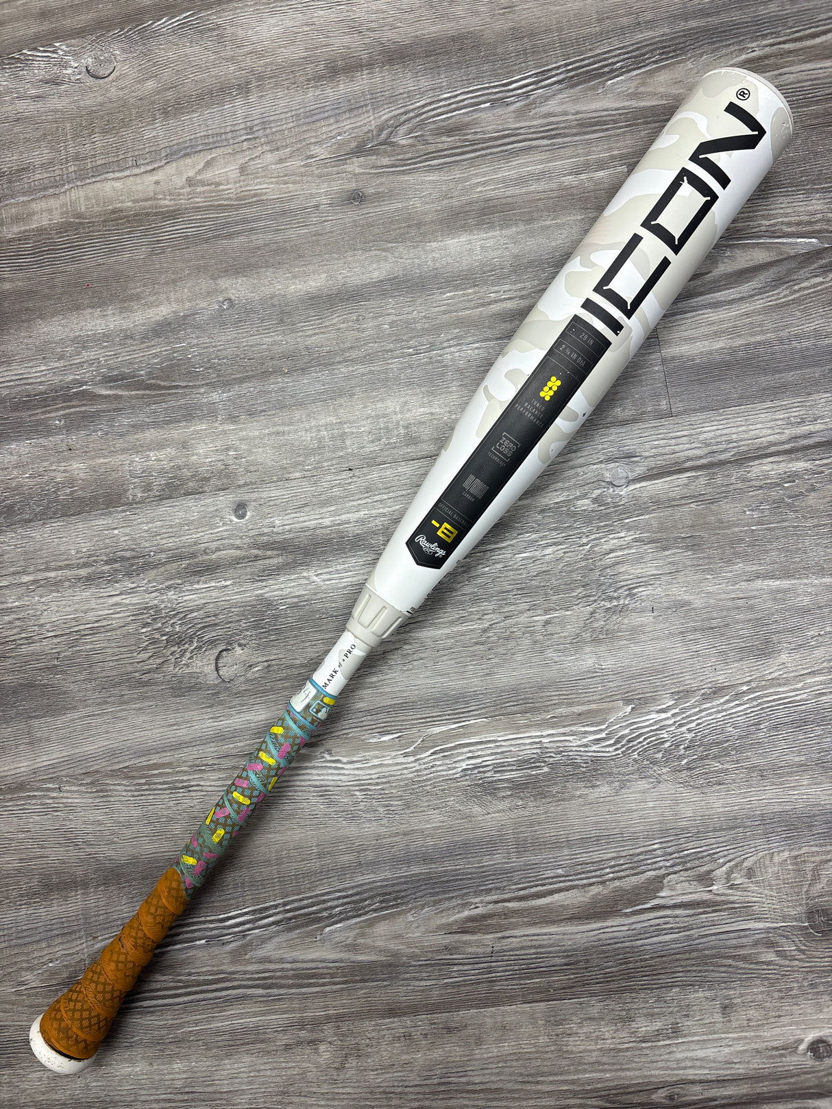 Used 2025 Rawlings Icon 29/21 USSSA Certified Drop 8