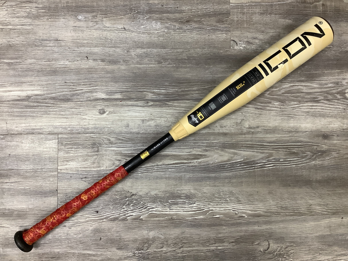 Used 2025 Rawlings Icon 29/19 USA Bat Certified Drop 10