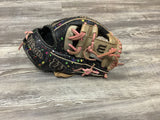 Used Wilson A2000 1786 "Splatter" 11.5in Infield Baseball Glove