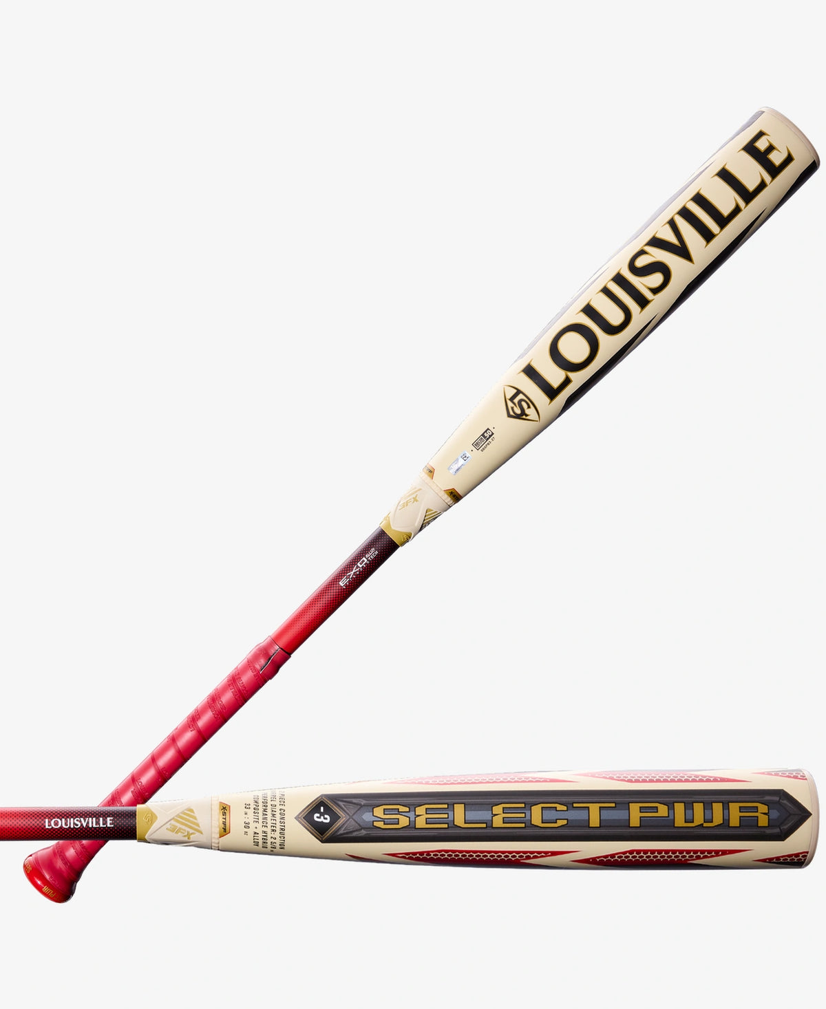 New 2027 Louisville Slugger Select PWR (-3) BBCOR Baseball Bat