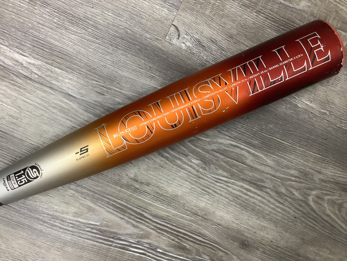 Used 2024 Louisville Slugger Select PWR 31/26 USSSA Certified Drop 5