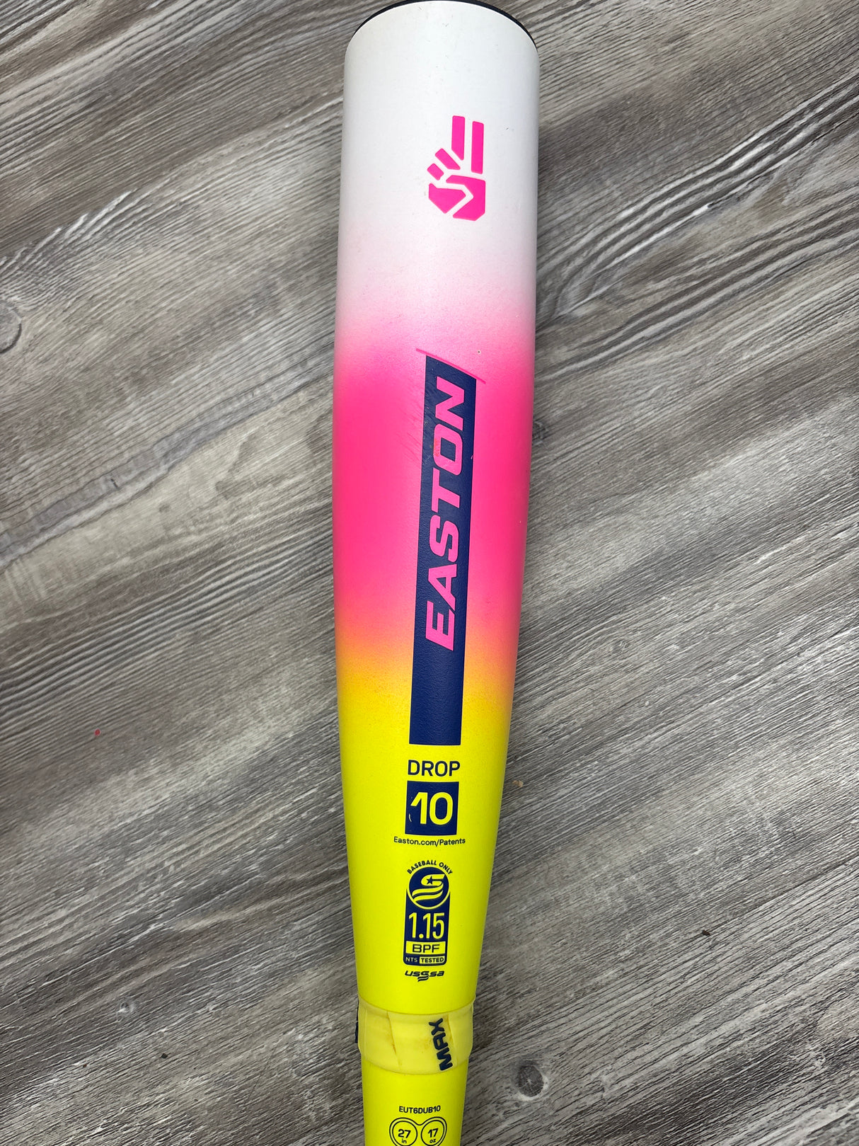 Used 2026 Easton Dub 27/17 USSSA Certified Drop 10