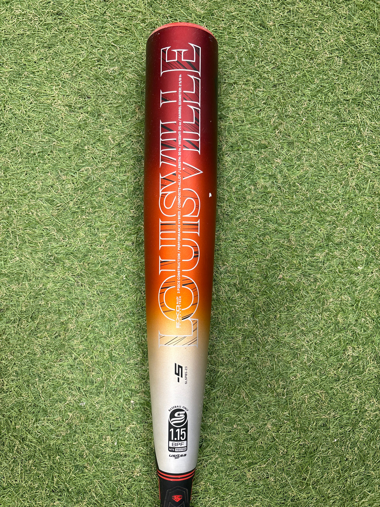 Used 2023 Louisville Slugger Select Pwr 30/25 USSSA Certified Drop 5