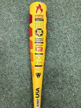 Used 2025 Easton Hype Fire 24/11 USA Bat Certified Drop 13 Tee Ball Bat