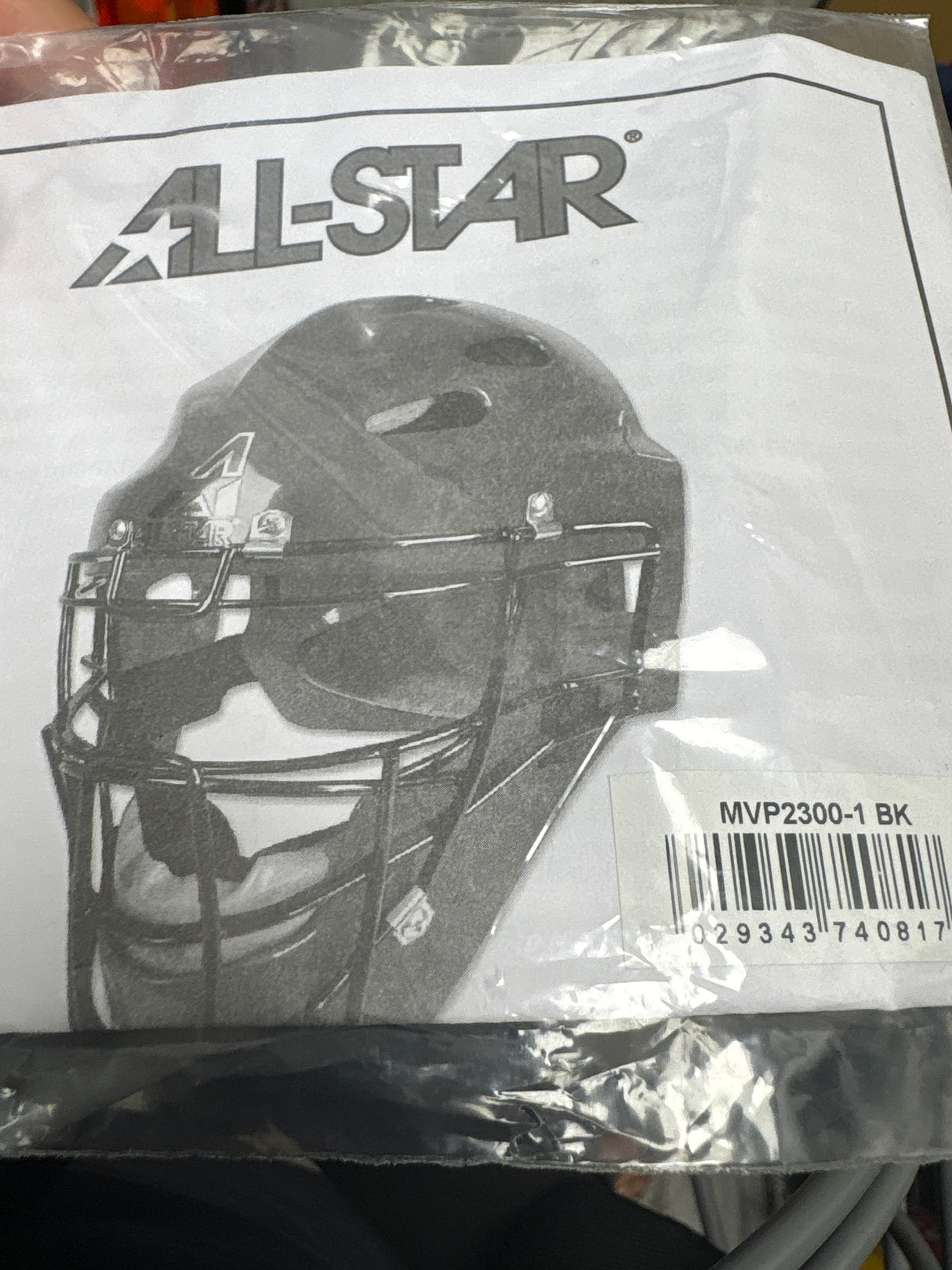 New All-Star Black Ages 12-16 Catchers Gear Set
