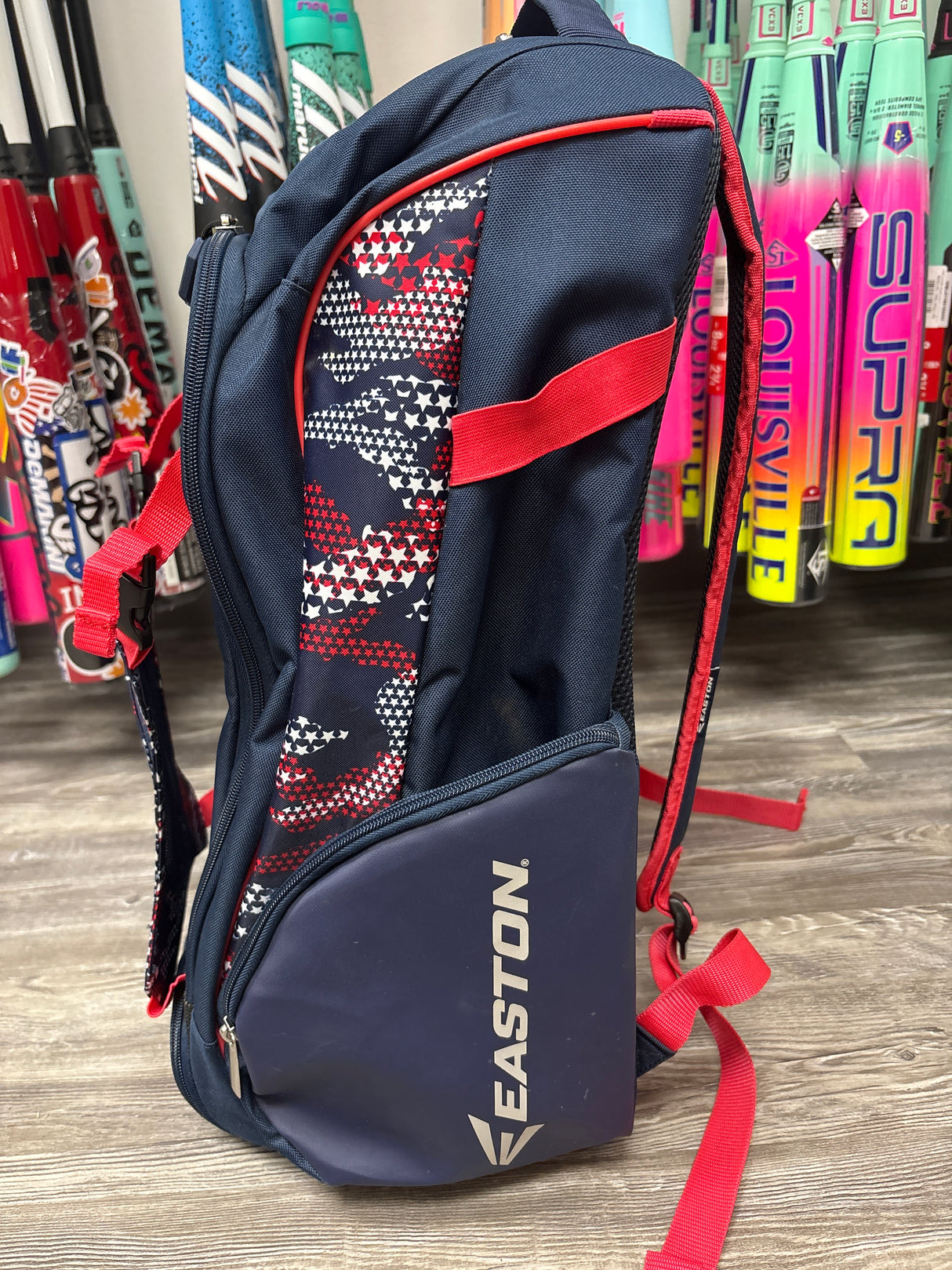 Used Easton Backpack Bat Bag - USA