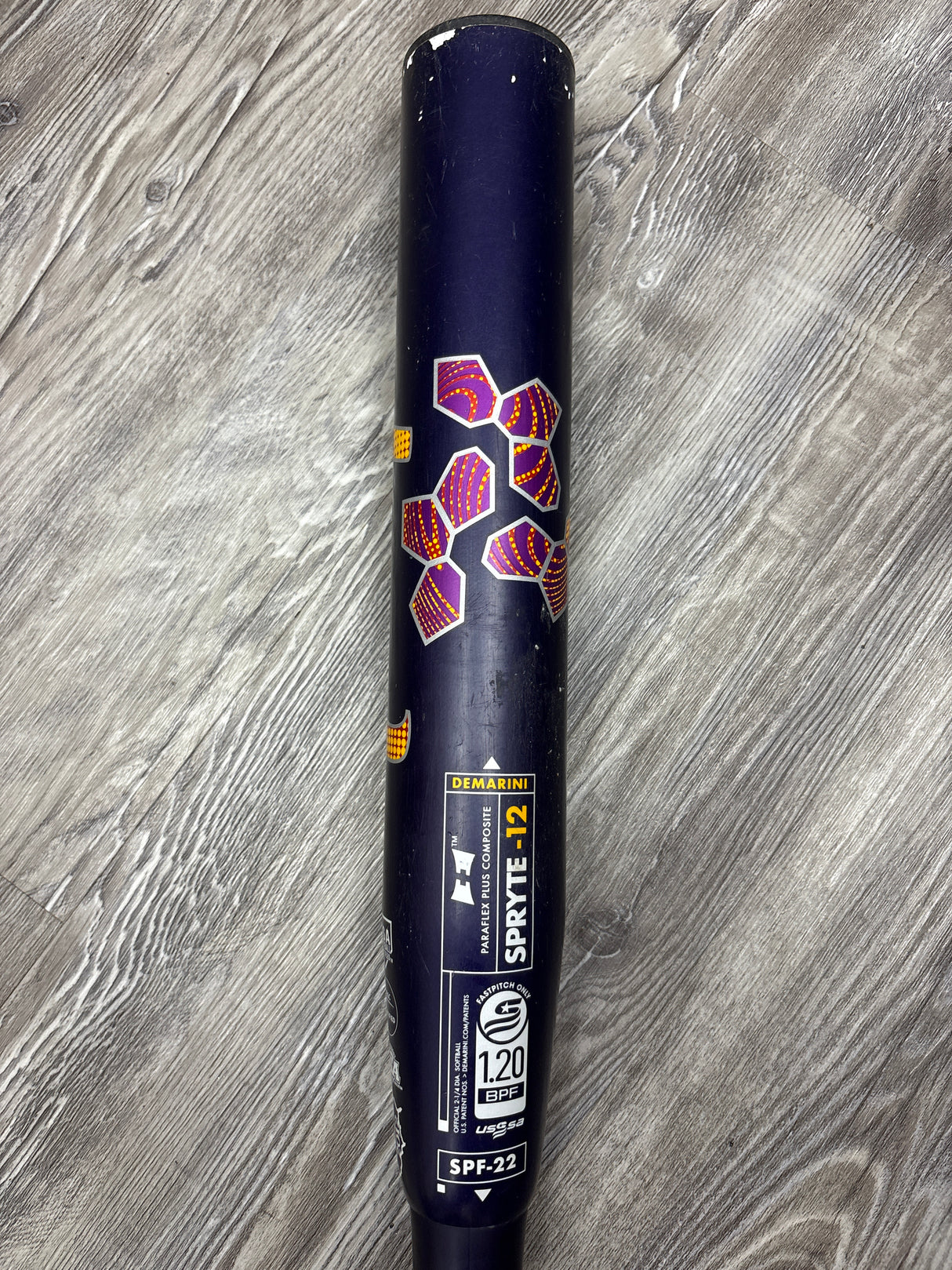 Used 2022 DeMarini Spryte 30/18 Fastpitch Softball Bat