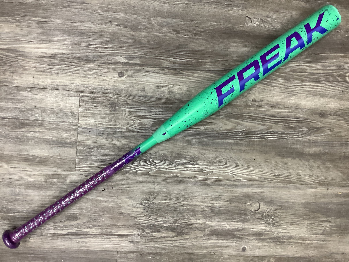 New 2025 Miken Freak Maxload 34/28 USA Bat Certified Drop 6 Slowpitch Softball bat