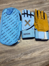 Drop Zone Original Series Long Cuff Batting gloves - Glacier Blue