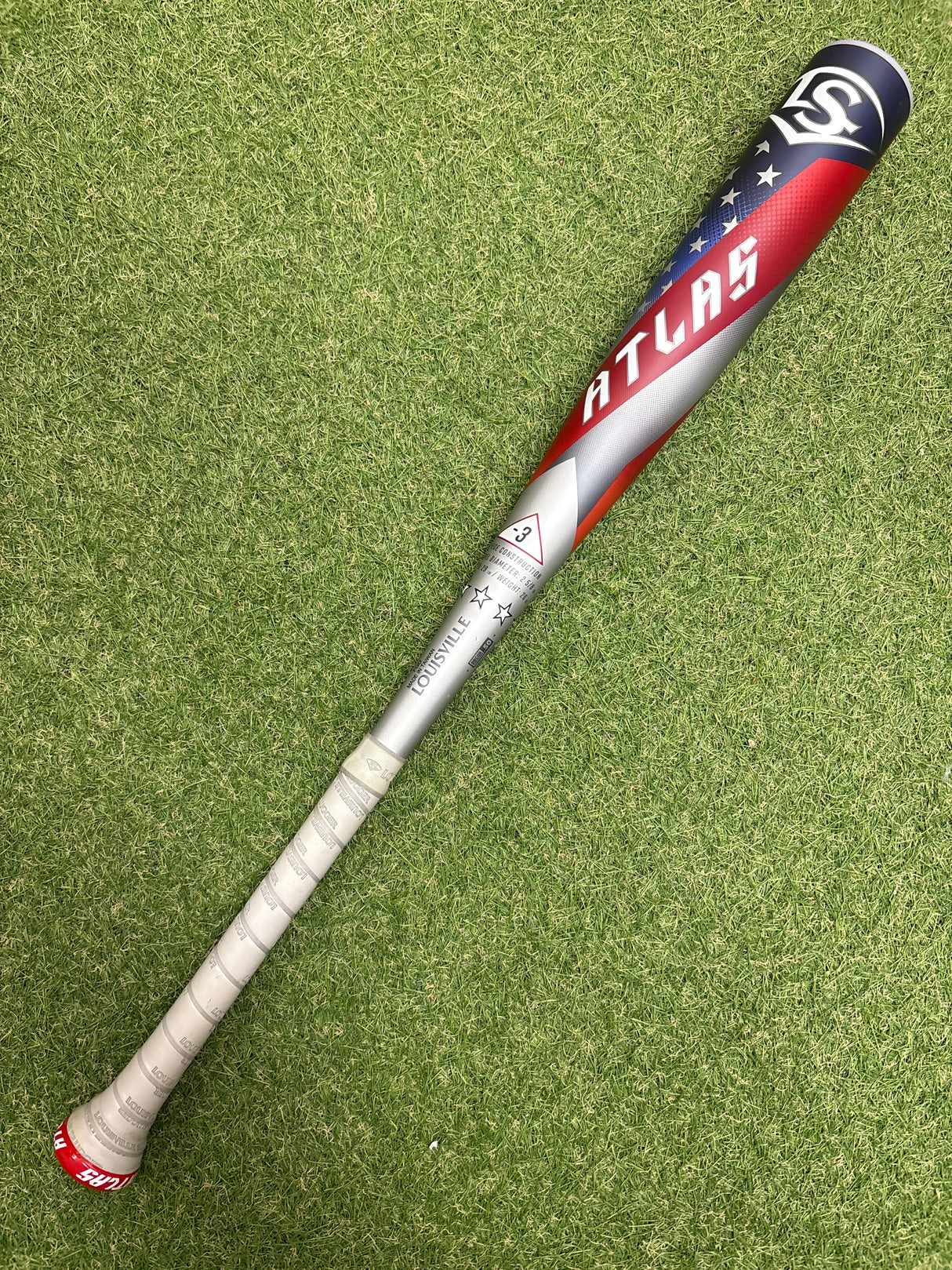 Used 2025 Louisville Slugger Atlas 29/26 BBCOR Certified Drop 3