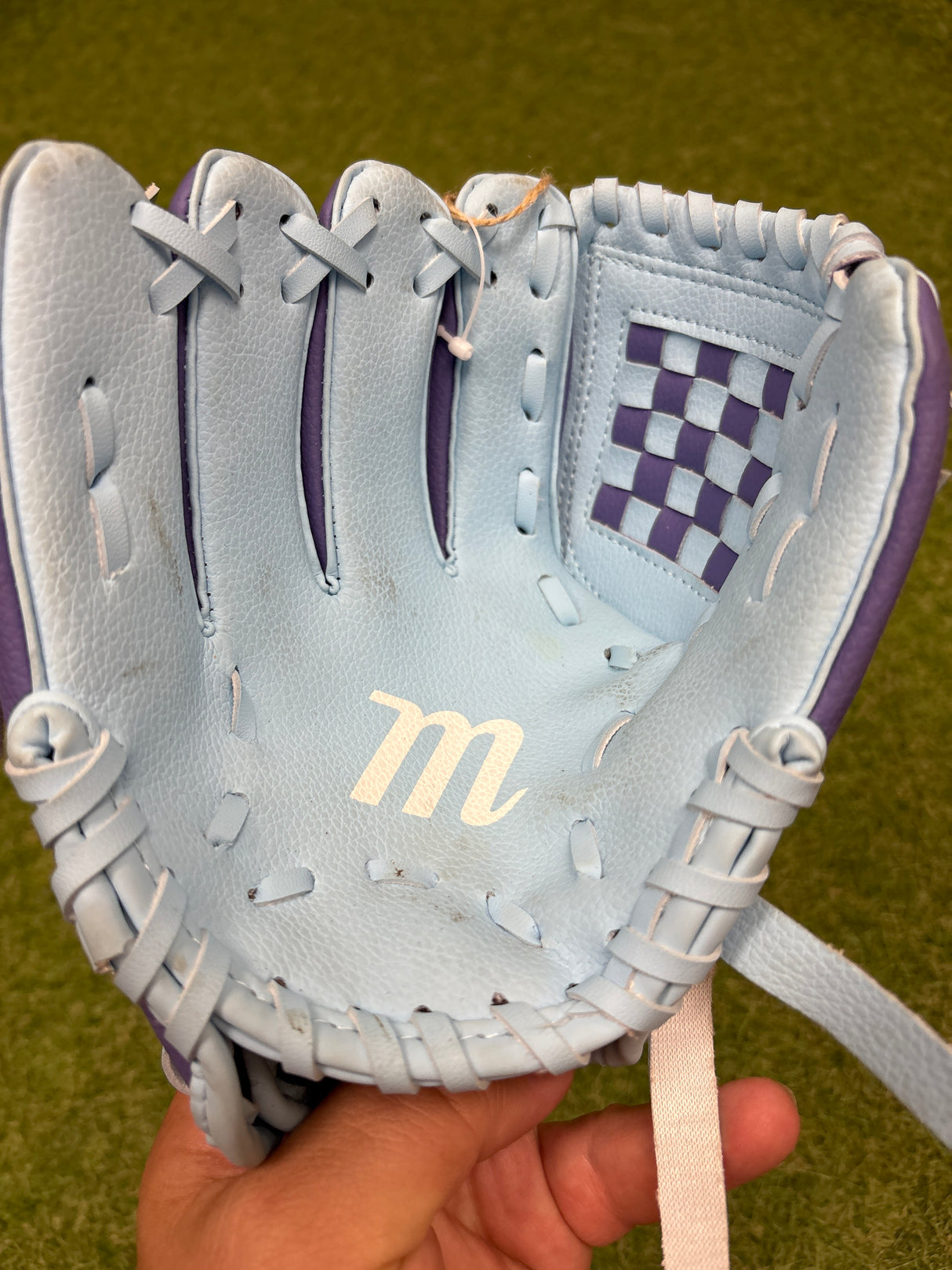 Used Marucci LHT Tee Ball glove - Purple