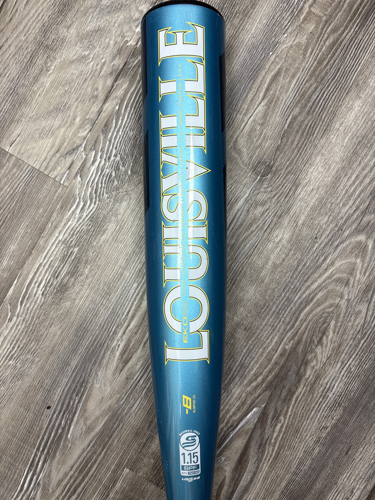 Used 2025 Louisville Slugger Meta Prime 31/23 USSSA Certified Drop 8 *RATTLE*