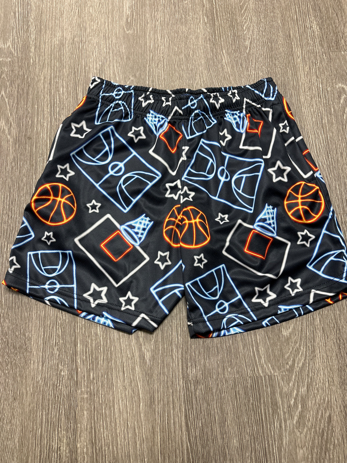 Neon Court Shorts
