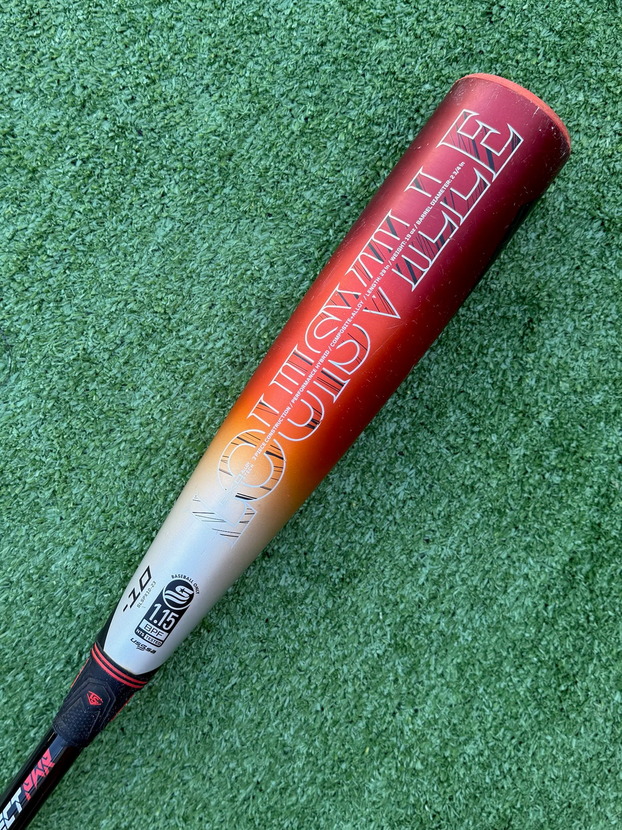 Used 2023 Louisville Slugger Select Pwr 29/19 USSSA Certified Drop 10