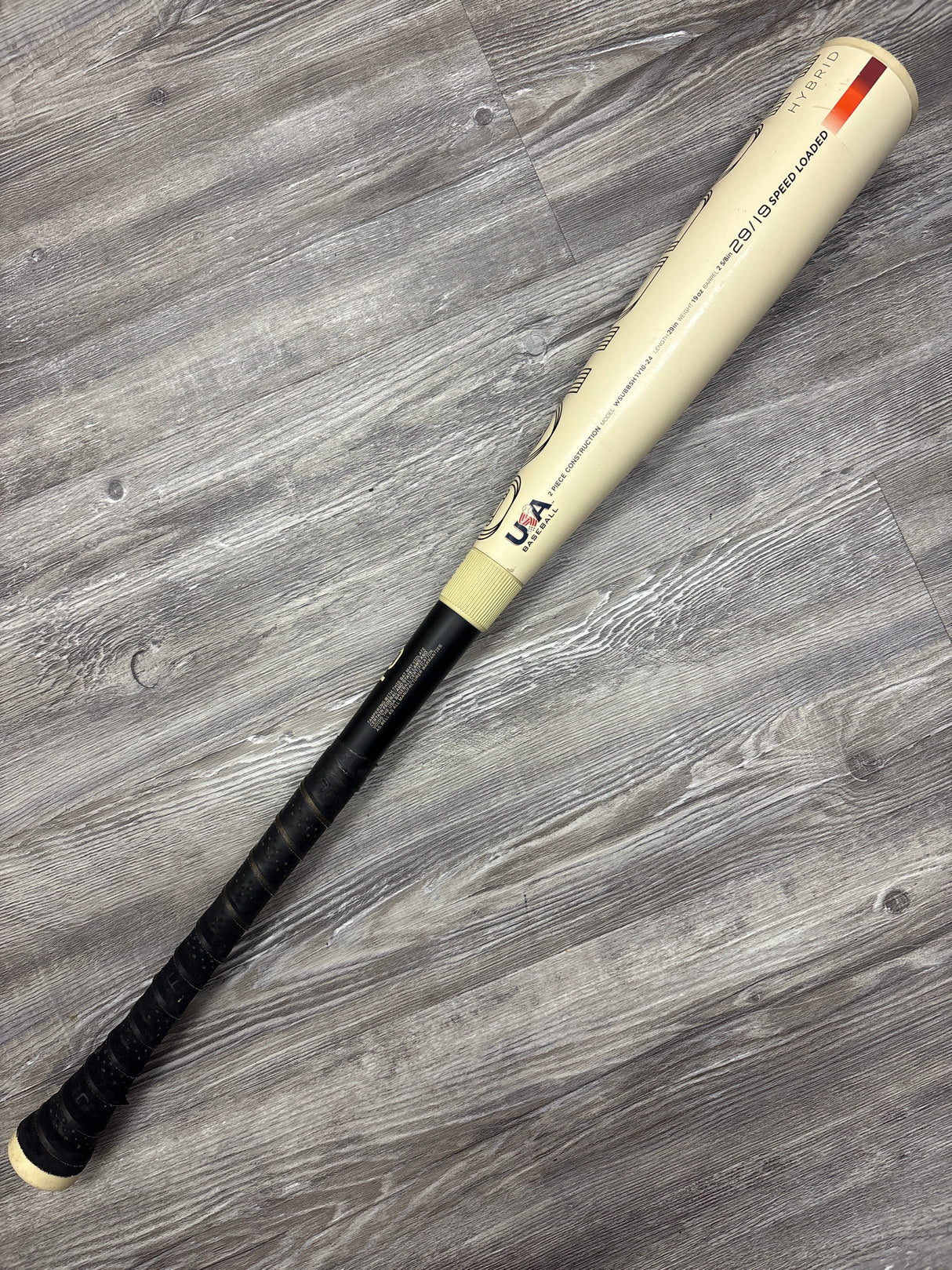 Used 2024 Warstic BoneSaber Hybrid 29/19 USA Bat Certified Drop 10