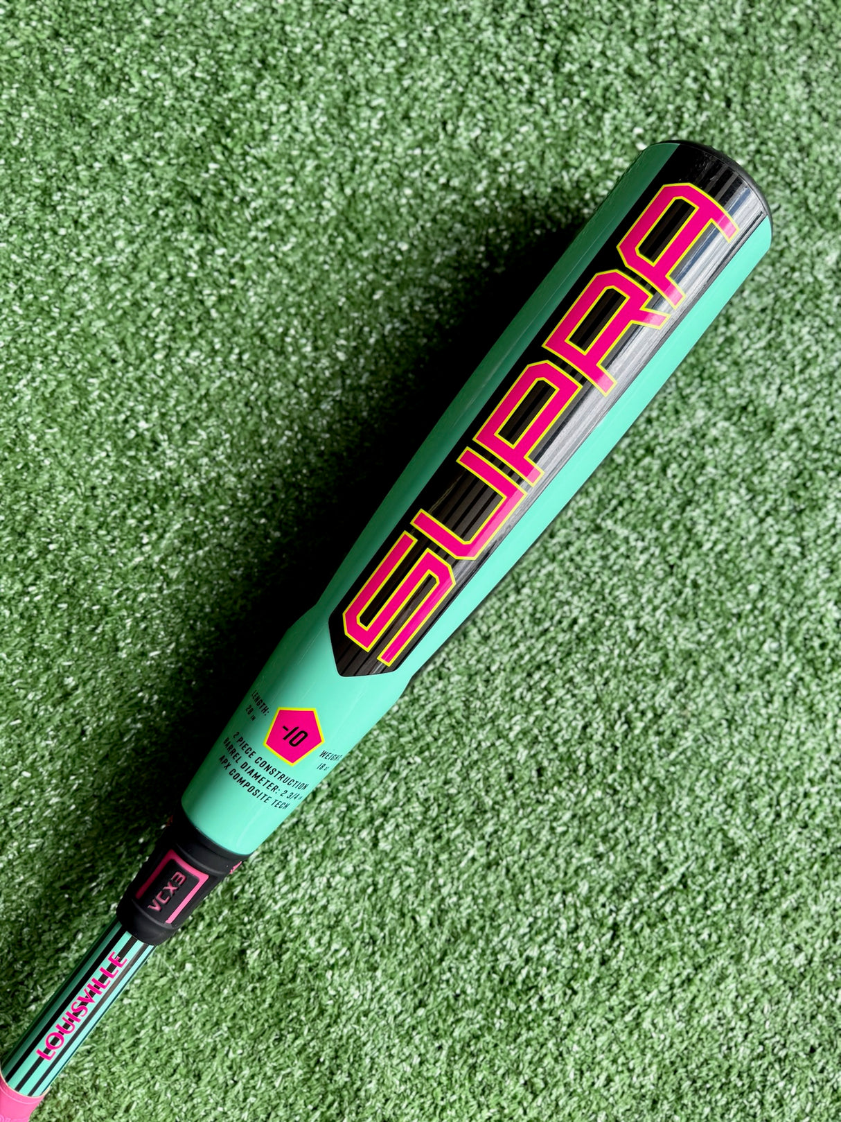 Used 2026 Louisville Slugger Supra 28/18 USSSA Certified Drop 10