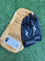 Bruce Bolt Original Series Navy Short Cuff Batting Gloves