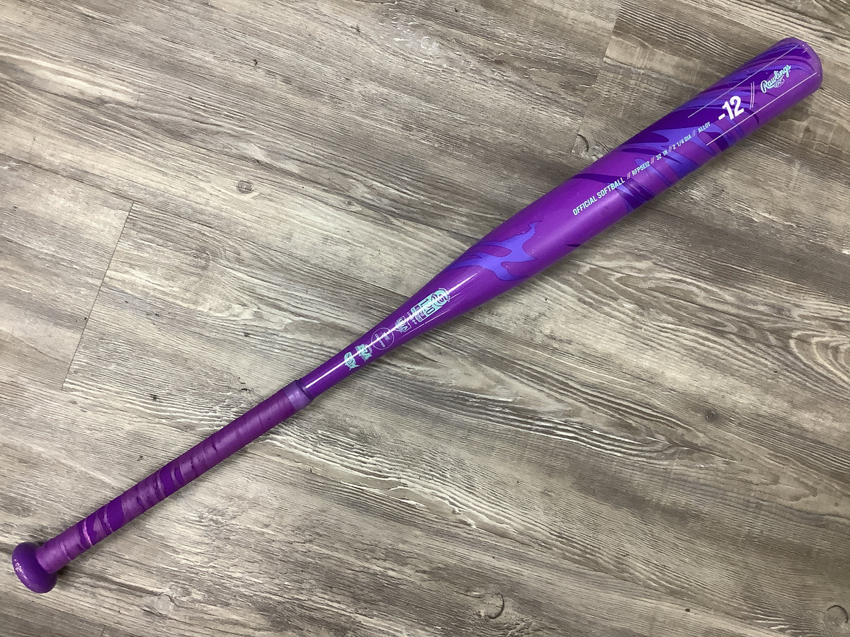 Used 2025 Rawlings Eclipse 32/20 Drop 12 Fast Pitch Softball Bat