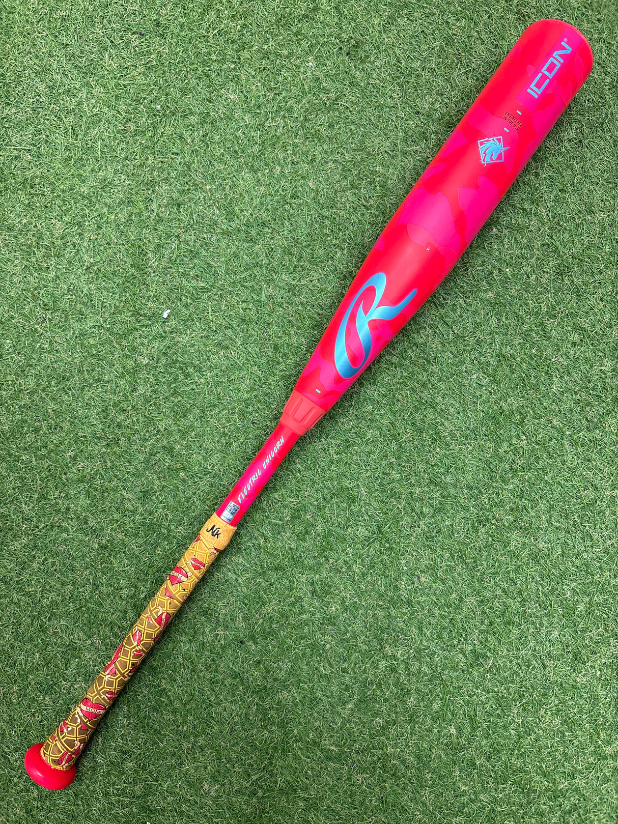 Used 2025 Rawlings Icon “Electric Unicorn” 30/20 USSSA Certified Drop 10 **Rattle**