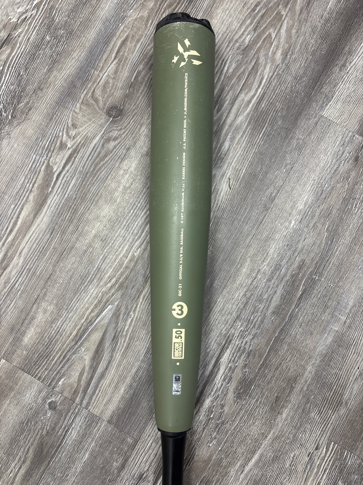 Used 2021 DeMarini The Goods Hybrid 33/30 BBCOR Certified Drop 3