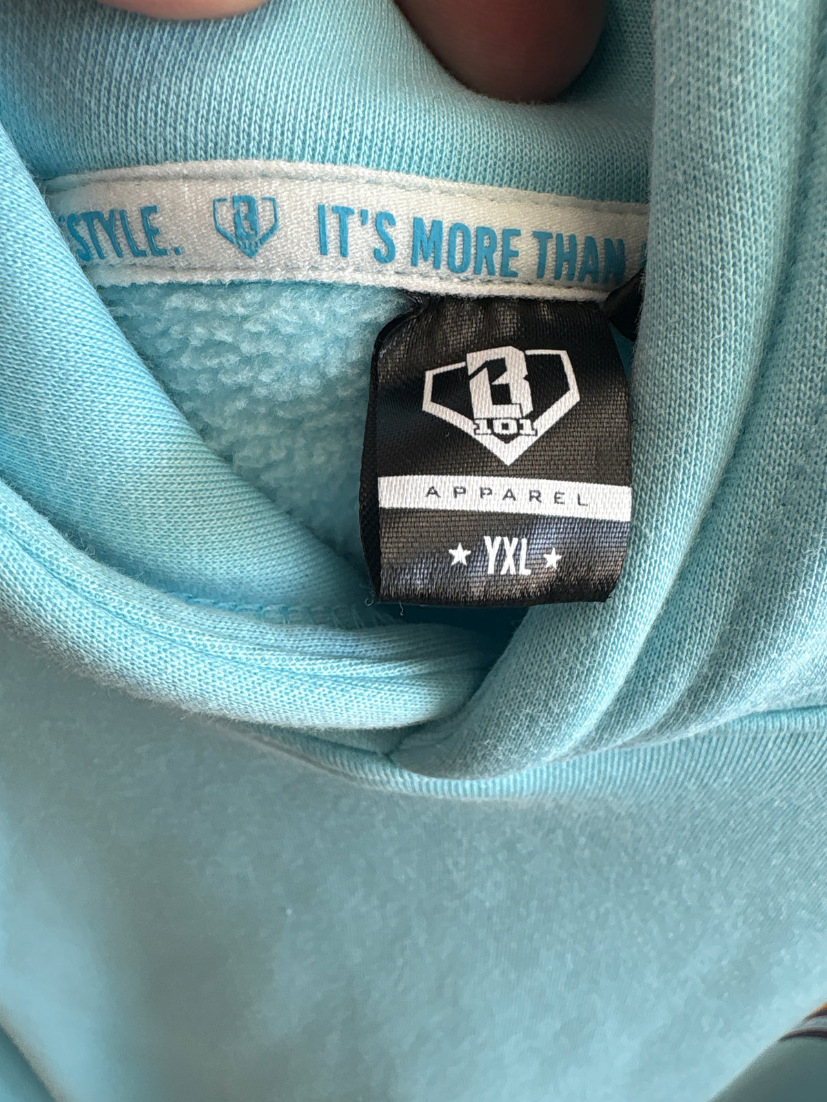 Baseball Lifestyle 101 PB & J Hooide - Youth XL