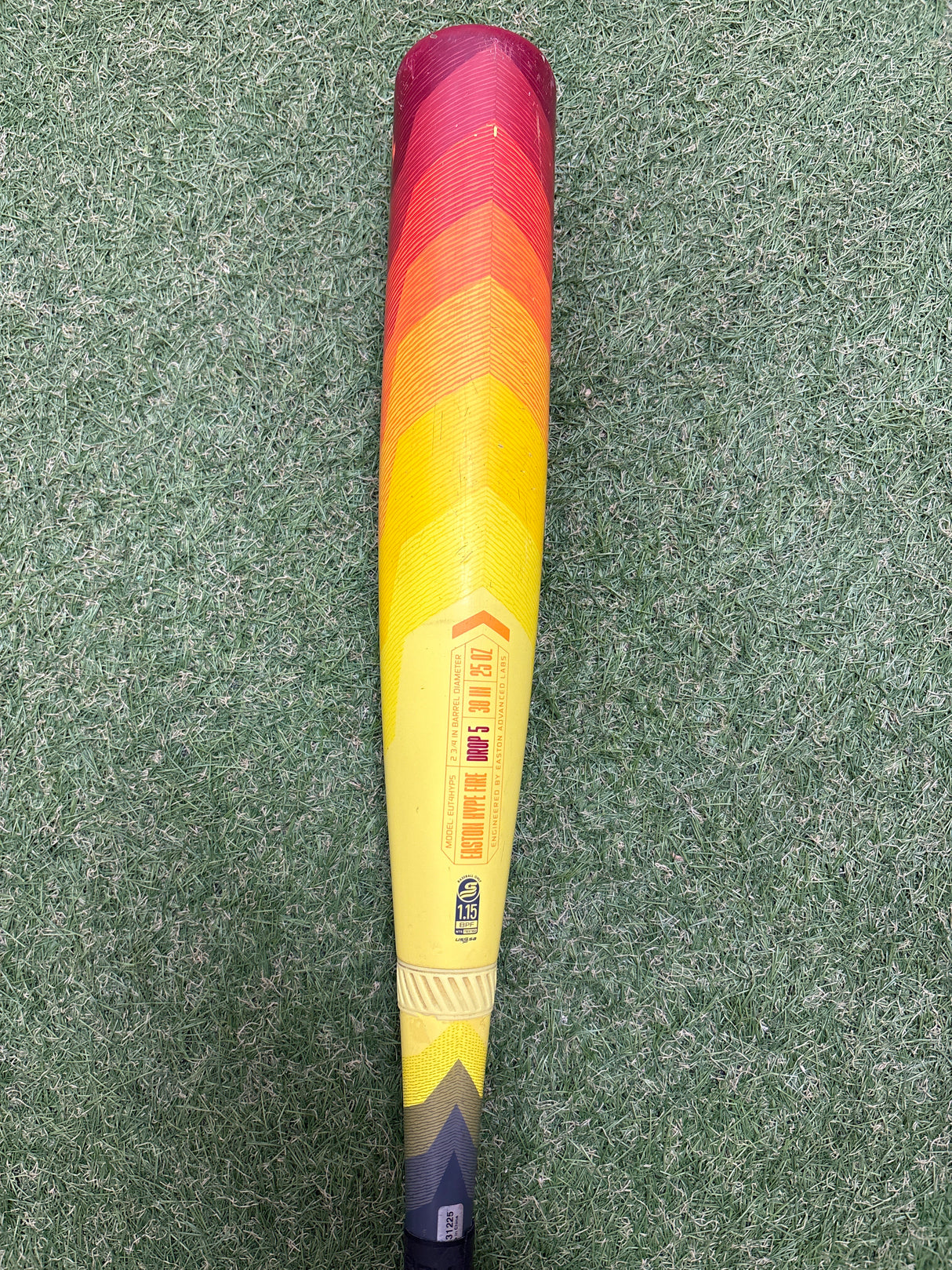 Used 2024 Easton Hype Fire 30/25 USSSA Certified Drop 5