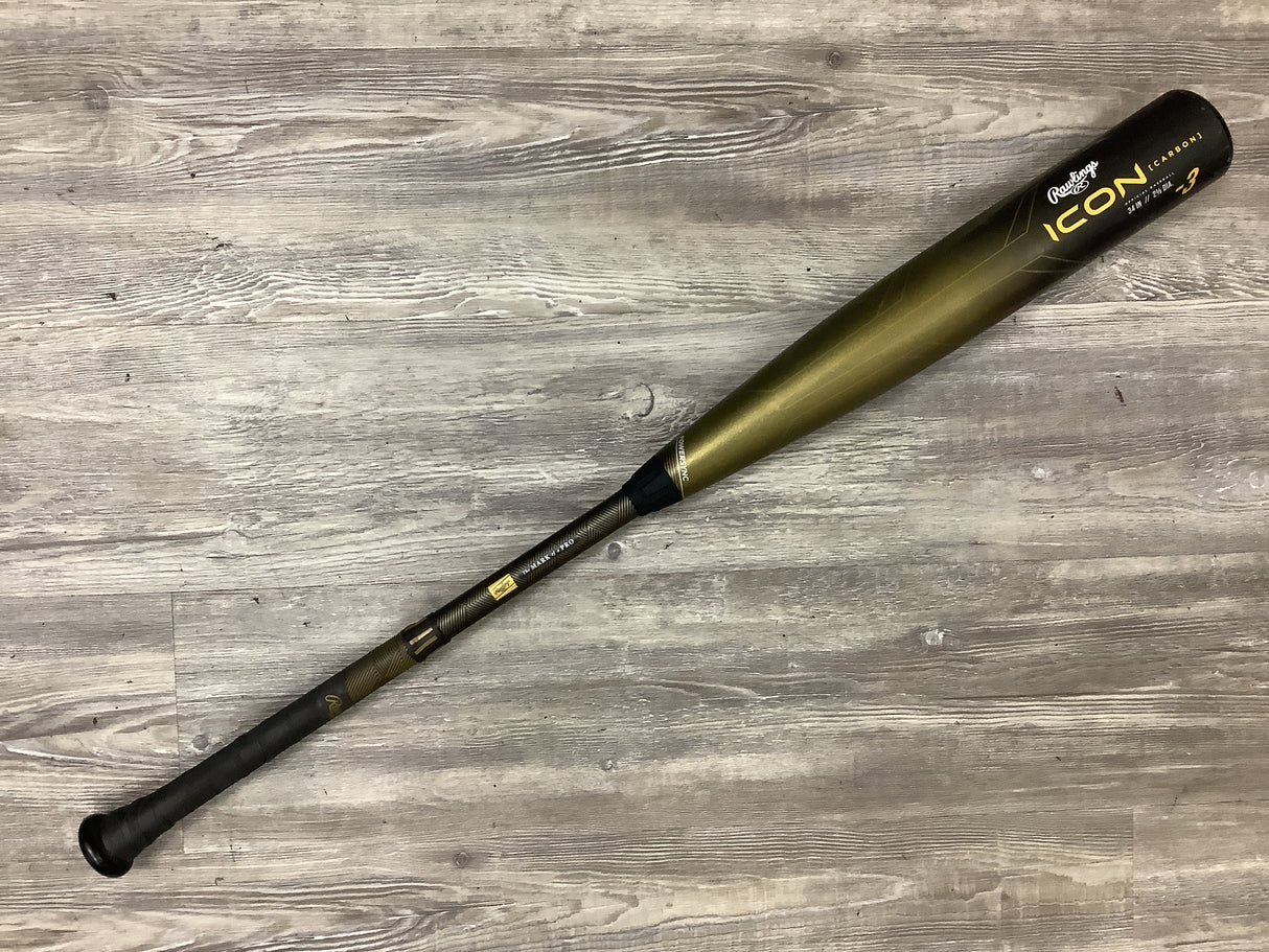 Used Rawlings Icon 34/31 BBCOR Certified Drop 3