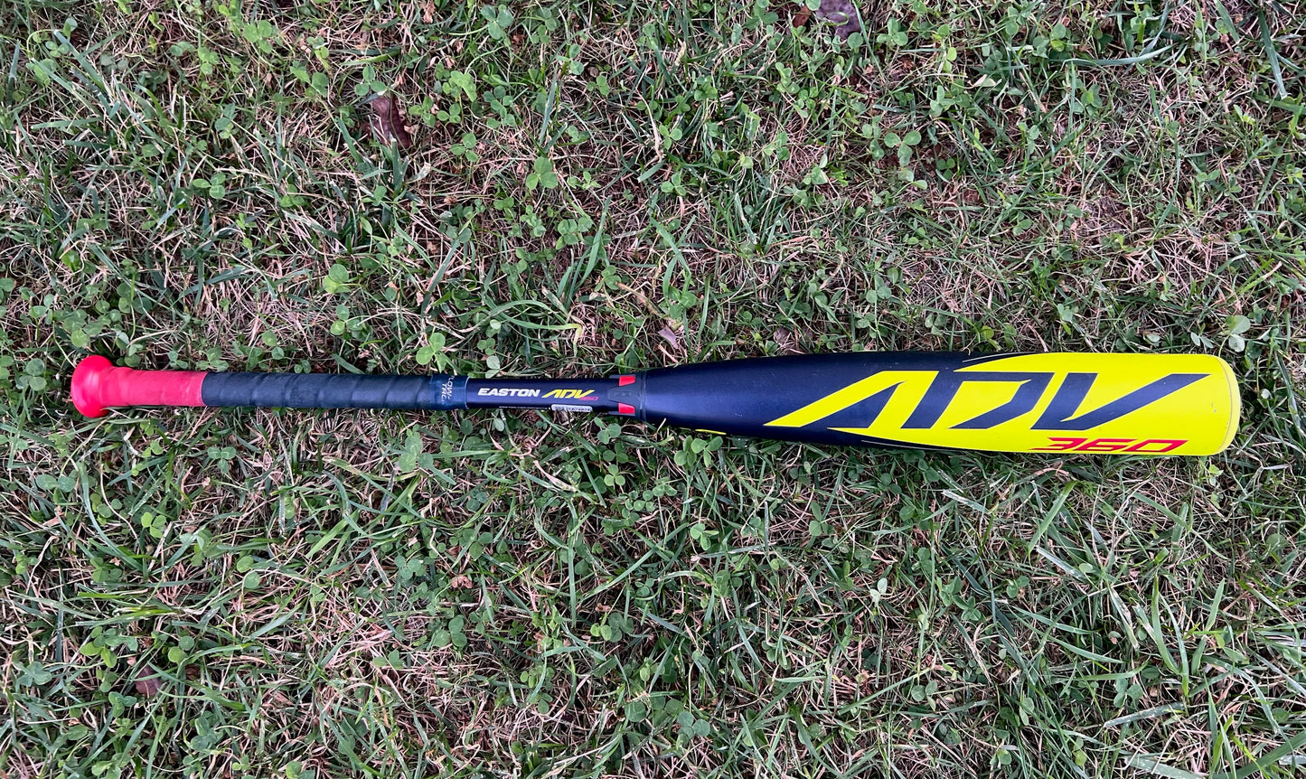 Used Easton ADV 360 30/22 USA Bat Certified Drop 8 2023