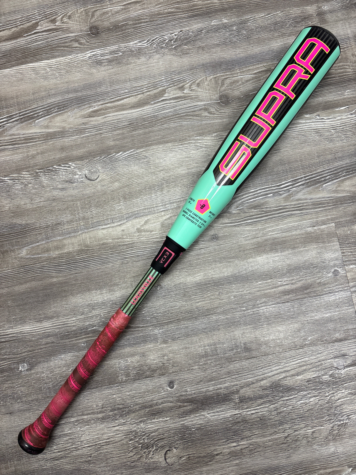 Used 2026 Louisville Slugger Supra 29/21 USSSA Certified Drop 8
