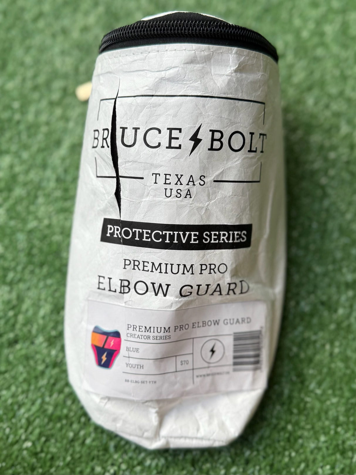 Bruce Bolt Youth Sized Elbow Guard - Sunset