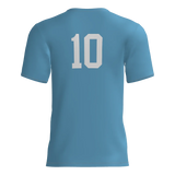 Tristar Elite Blue Short Sleeve Dri-Gear DTF Tee Shirt W/Number