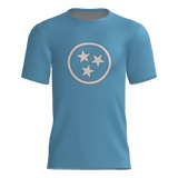 Tristar Elite Blue Short Sleeve Dri-Gear DTF Tee Shirt W/Number