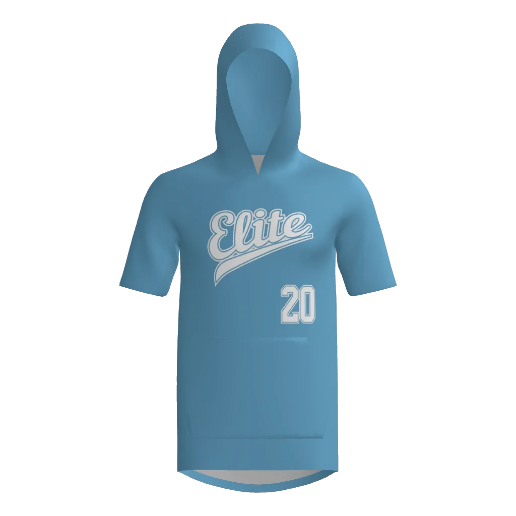 Tristar Elite Blue Short Sleeve Sublimated Hoodie