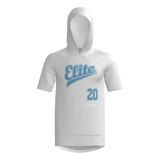 Tristar Elite White Short Sleeve Sublimated Hoodie