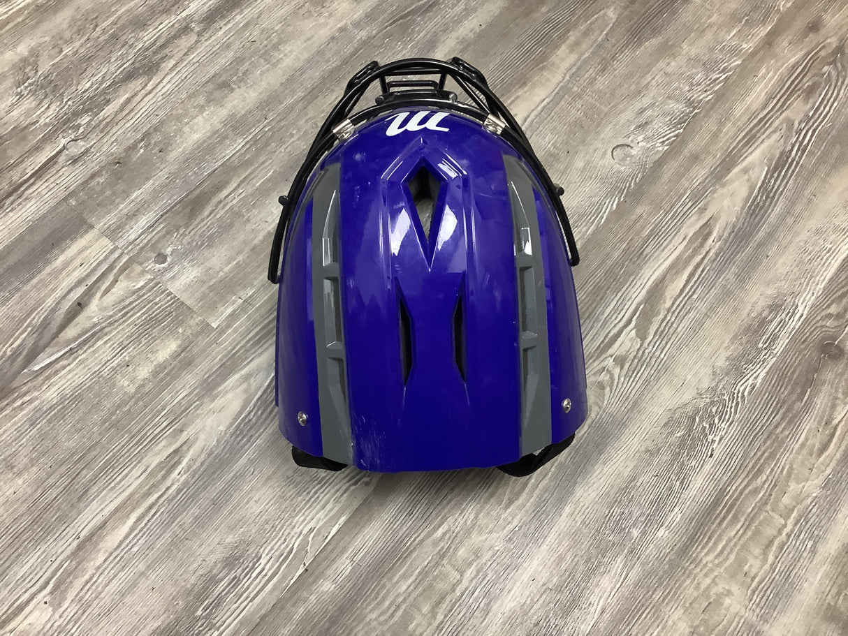 Used Marucci Catchers Helmet - Royal Blue
