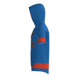 Kinetic Athletix Short Sleeve Sublimated Player Hoodie - Blue