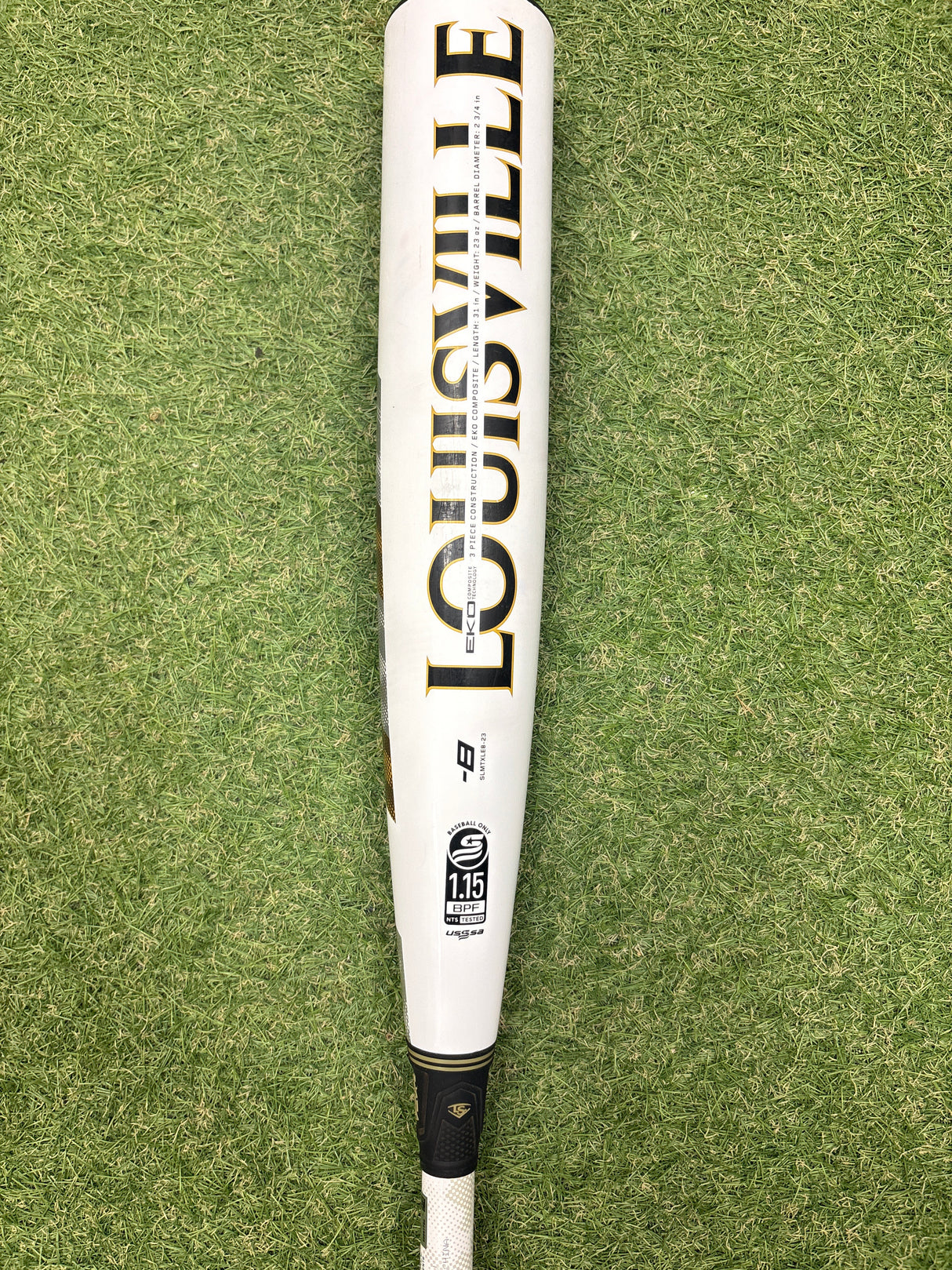 Used 2024 Louisville Slugger Meta 31/23 USSSA Certified Drop 8