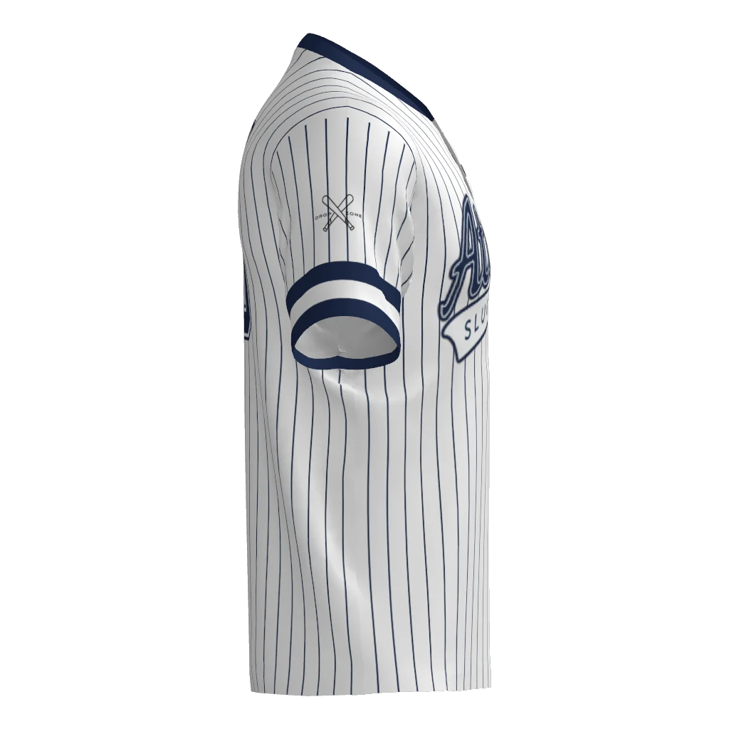 Atomic Sluggers 2-Button Game Jersey - Pinstripe