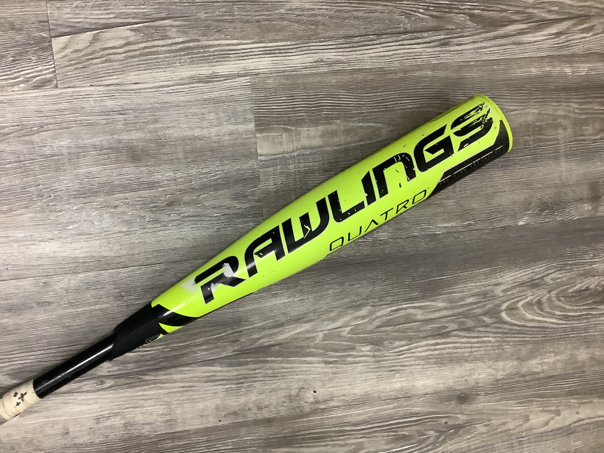 Used 2018 Rawlings Quatro 32/29 BBCOR Certified Drop 3