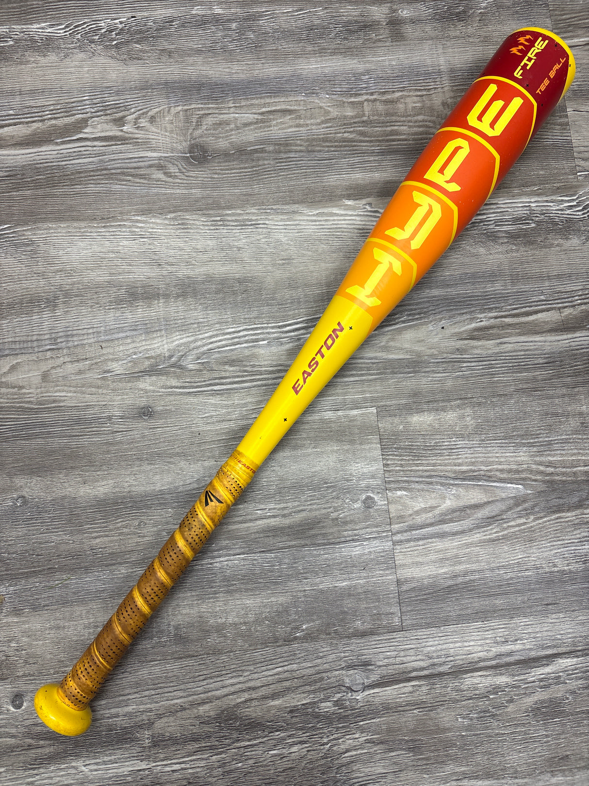 Used Easton Hype Fire 25/12 USA Bat Certified Drop 13 Tee Ball Bat