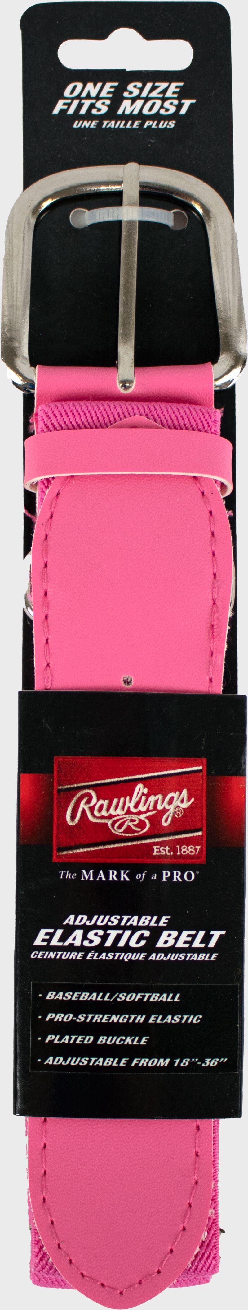 New Rawlings Adjustable Elastic Belt