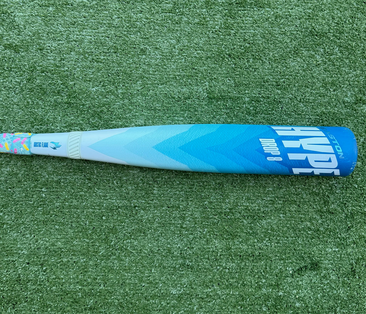 Used 2024 Easton Hype Fire "Artic Flame" 30/22 USSSA Certified Drop 8