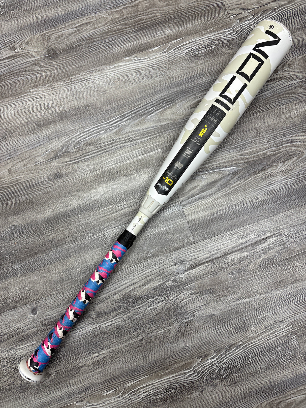Used 2025 Rawlings Icon 27/17 USSSA Certified Drop 10