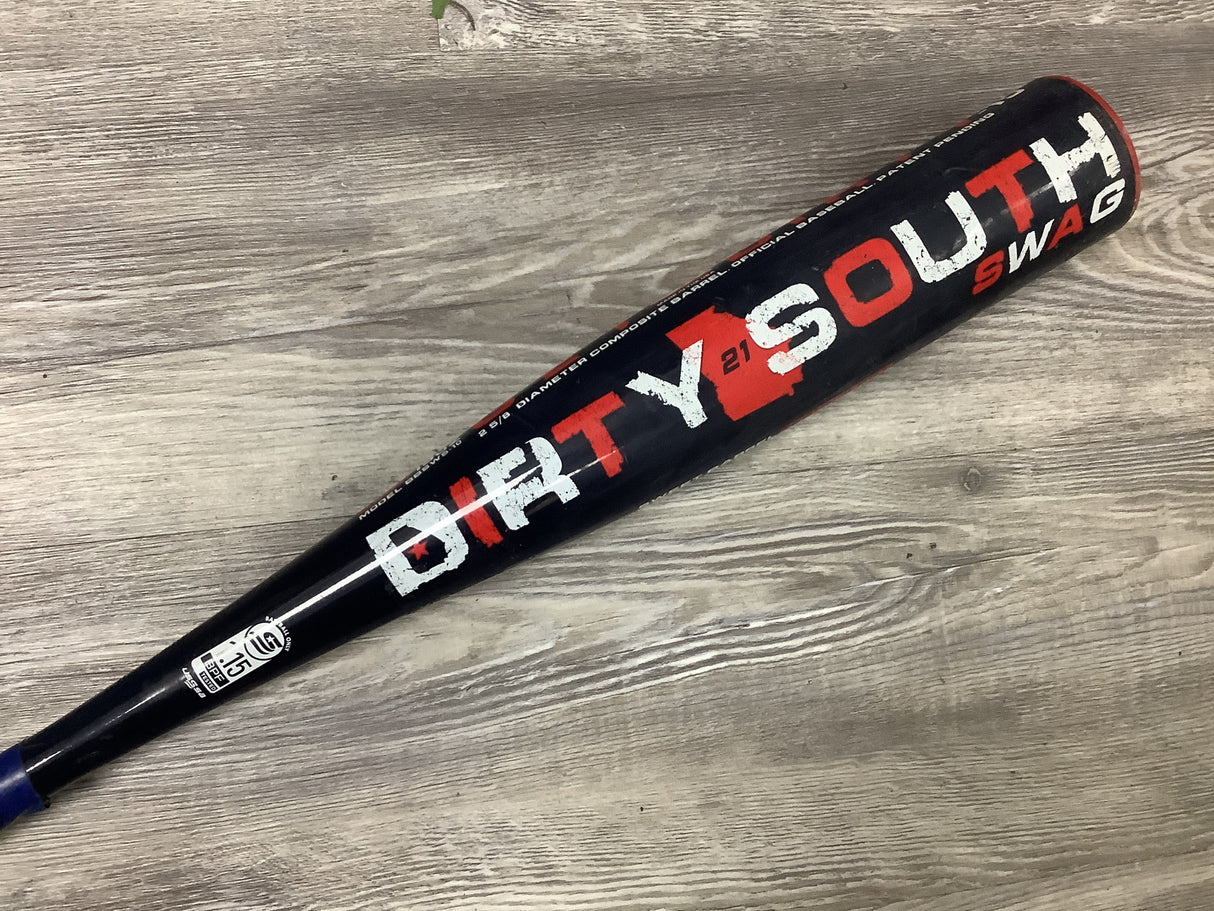 Used 2021 Dirty South Swag 29/19 USSSA Certified Drop 10