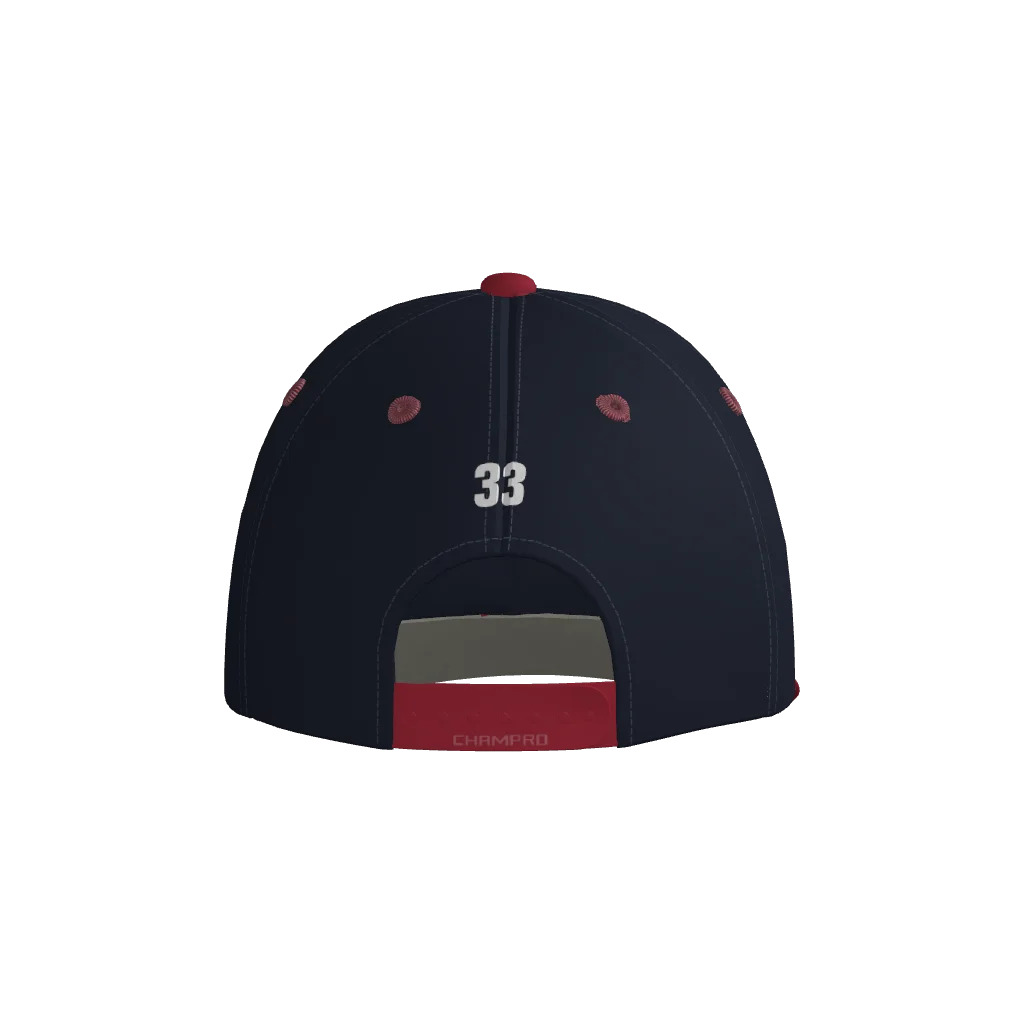 Carter Braves Champro Pennant Snapback Cap