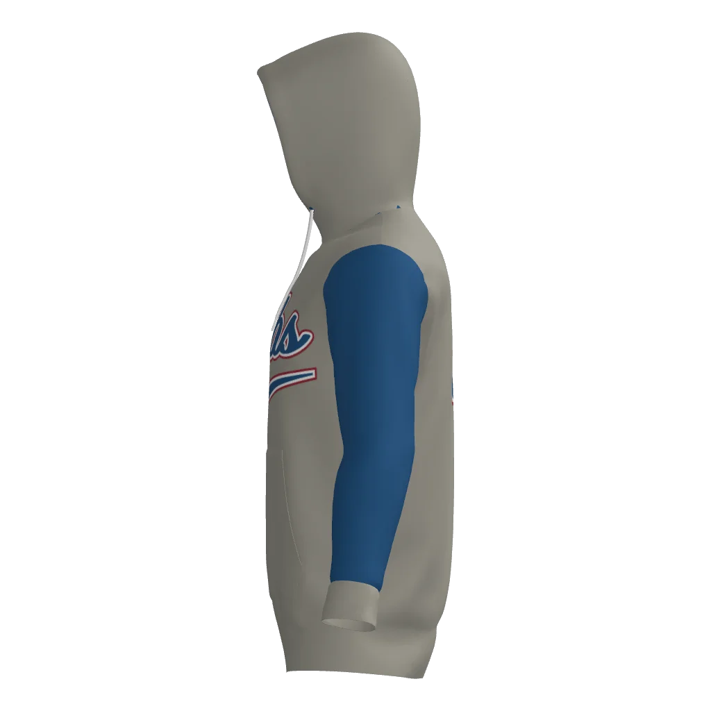 Sandlot Cubs Sublimated Fleece Hoodie W/ Number