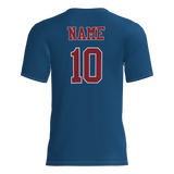 Sandlot Cubs Short Sleeve Dri-Gear DTF Tee Shirt W/ Name & Number